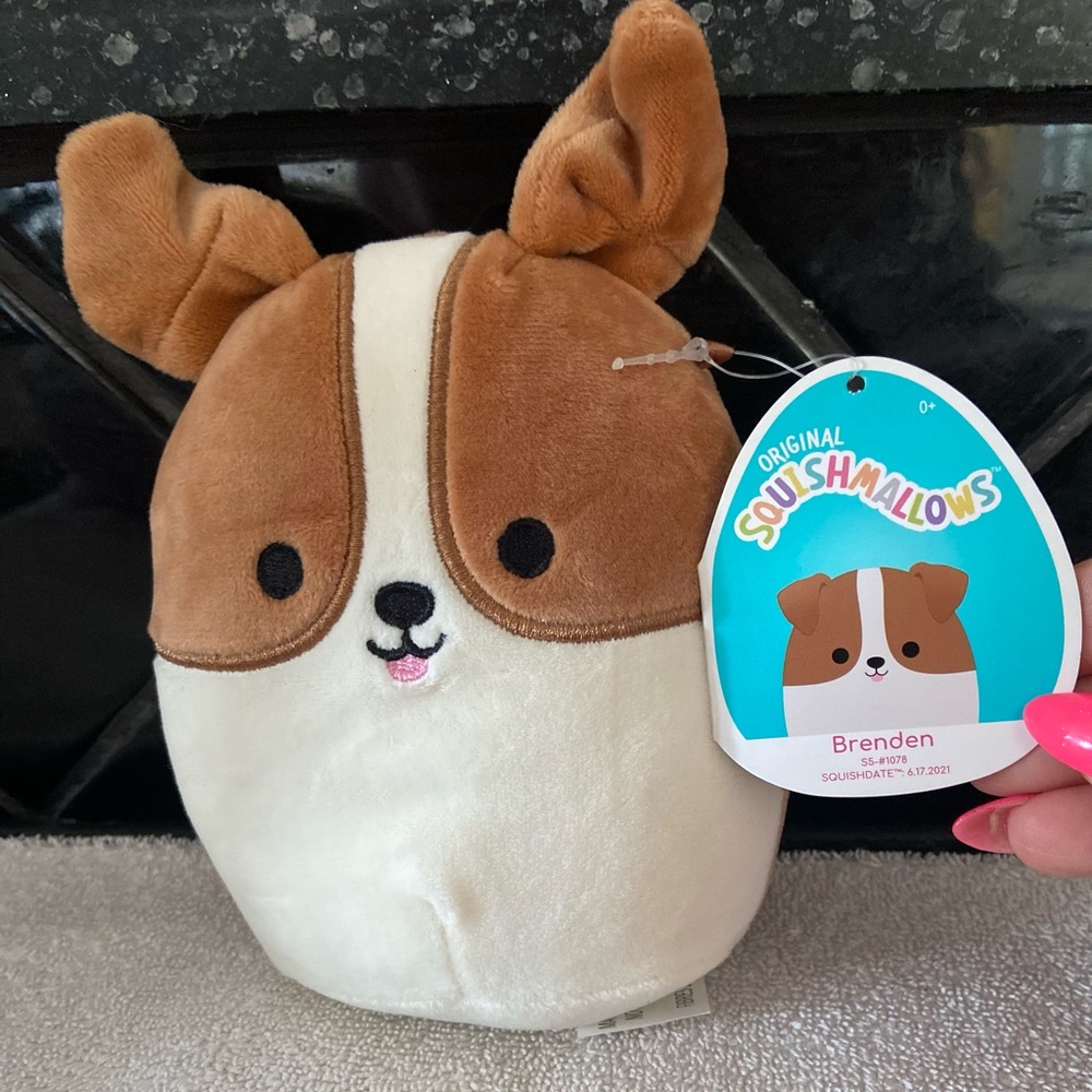 Squishmallow 5” Brenden the Jack Russel